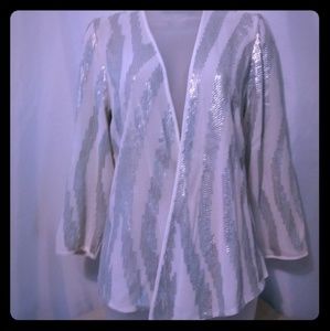 Chico's Zebra Jacket